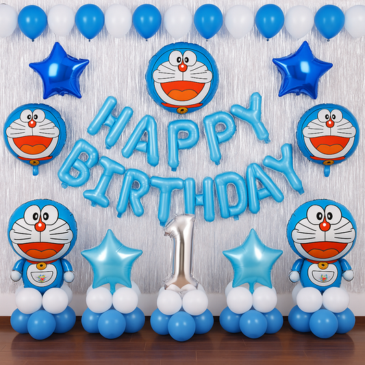 Doraemon Happy Birthday Decoration Theme Set