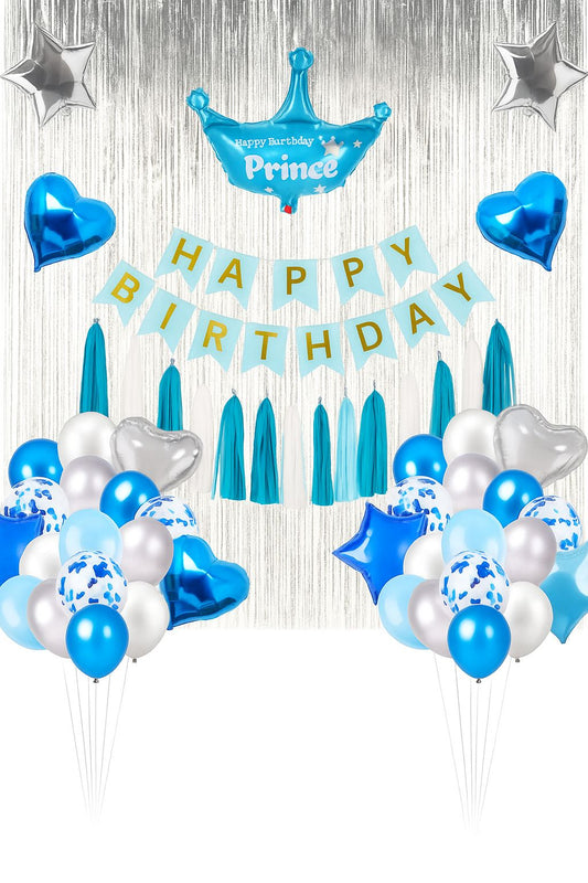Prince Happy Birthday Decoratio n theme Set
