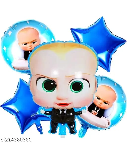 5 Pcs Baby Boss Theme For Birthday and Party Decorations for Kids
