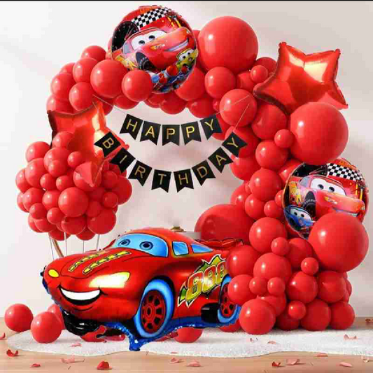 McQueen Happy Birthday Decoration Theme Set